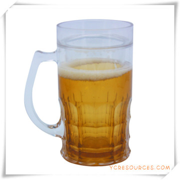 Caneca Frosty da parede dobro Caneca de cerveja congelada do gelo para presentes relativos à promoção (HA09077-2)